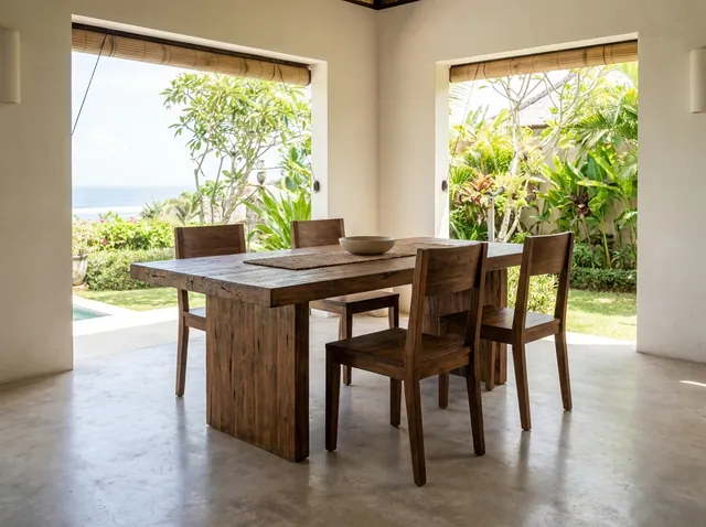 Dining Tables and Chairs made to order in Bali