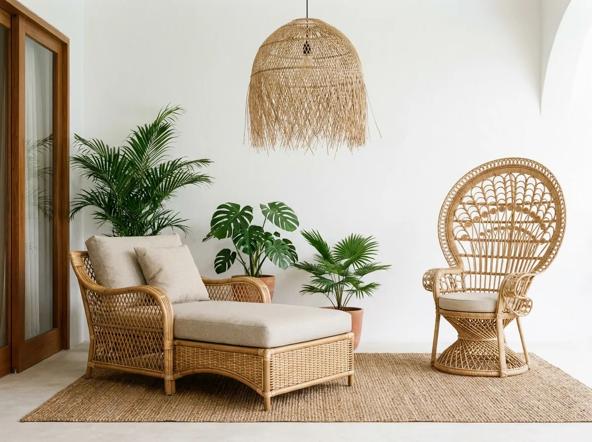 Rattan and Woven Furniture made to order in a Bali workshop