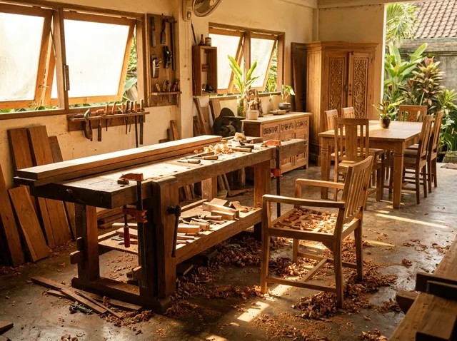 Bespoke and Custom Joinery made to order in Bali